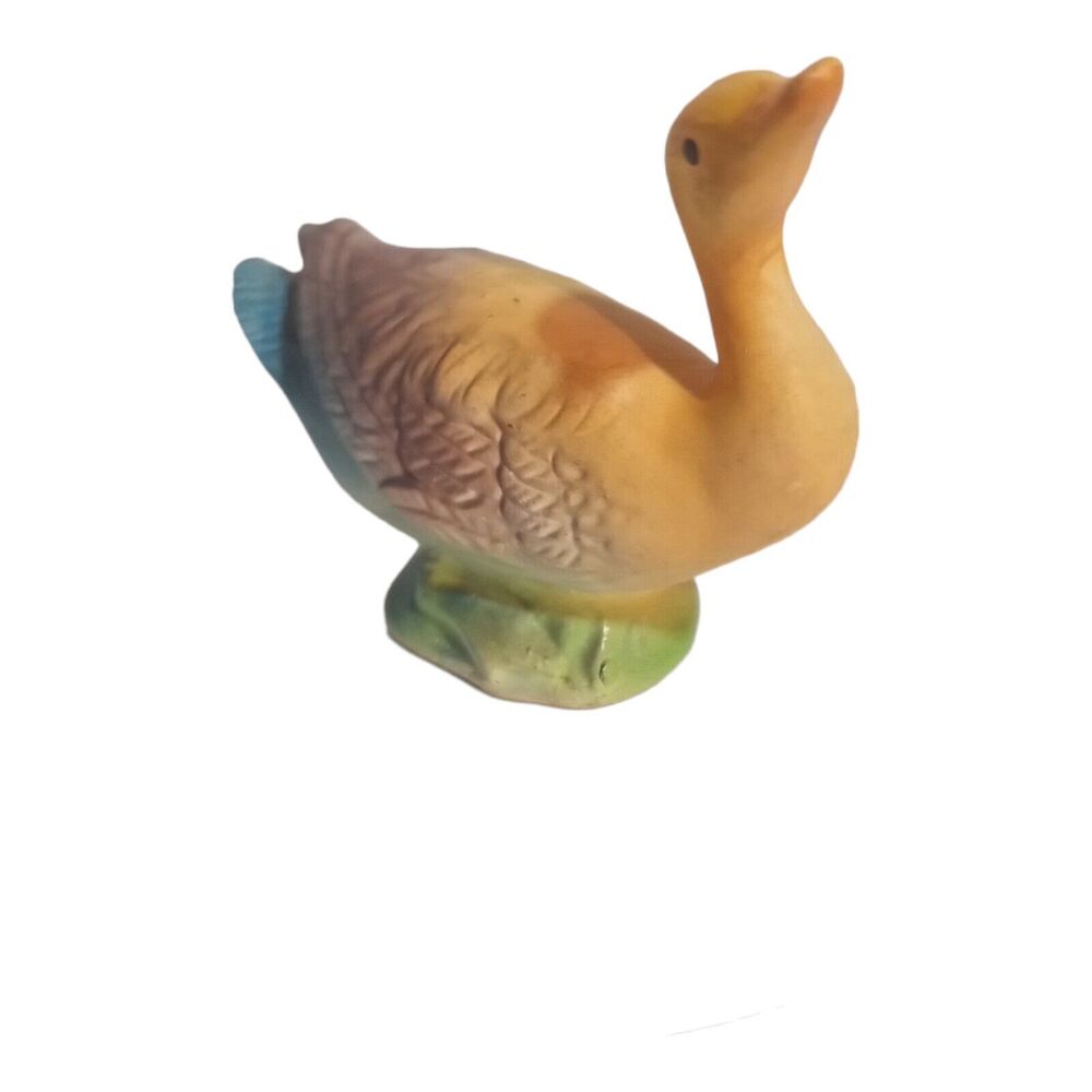 Vintage Japan Pottery Duck Figure
